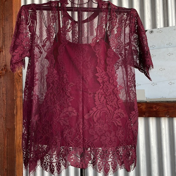 T-Shirt lace top Box 3 - Picture 4 of 7